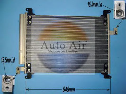 Condenser, air conditioning 16-1329