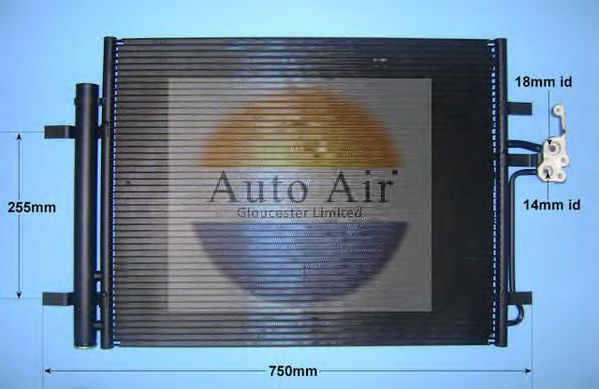 Condensator, airconditioning 16-1336