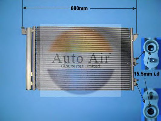 Condensator, airconditioning 16-1378