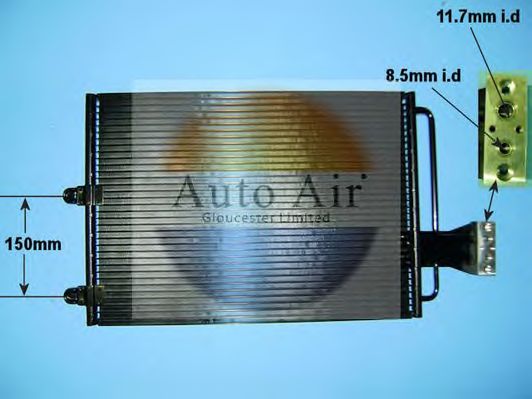 Condensator, airconditioning 16-2084