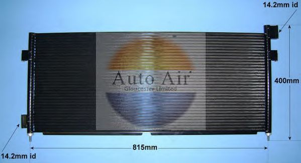 Condensator, airconditioning 16-5009