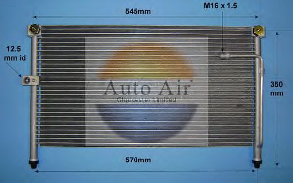 Condensator, airconditioning 16-5377
