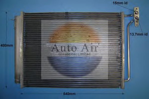 Condensator, airconditioning 16-6100