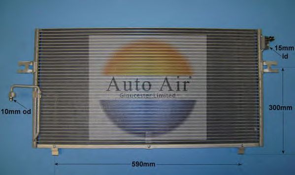 Condensator, airconditioning 16-6102