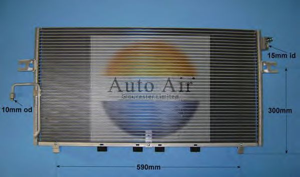 Condensator, airconditioning 16-6103