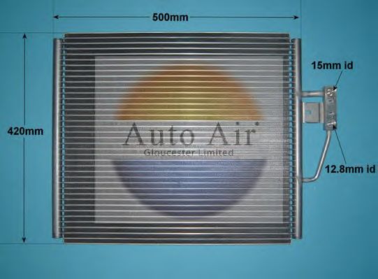 Condensator, airconditioning 16-6599