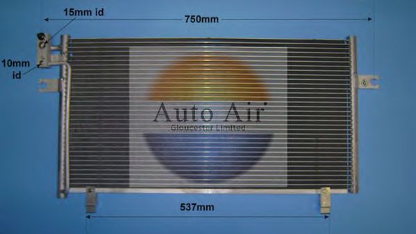 Condensator, airconditioning 16-8900