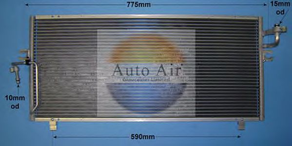 Condenser, air conditioning 16-9120