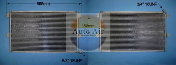Condensator, airconditioning 16-9576