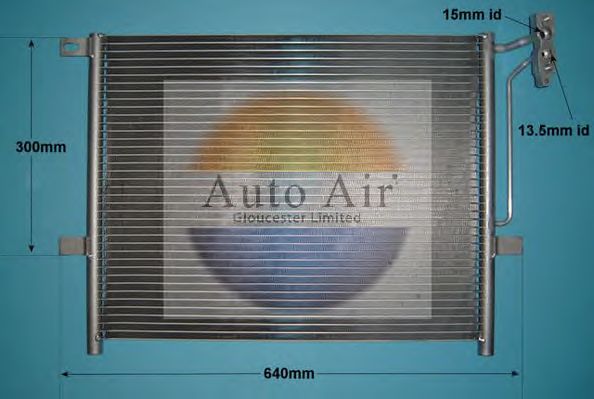 Condensator, airconditioning 16-9660