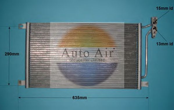 Condensator, airconditioning 16-9685