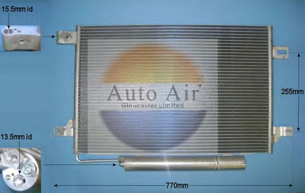 Condensator, airconditioning 16-9925