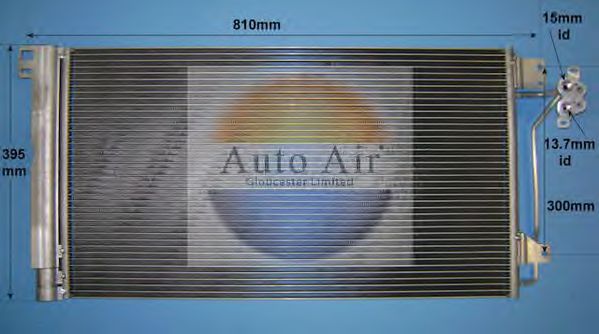 Condensator, airconditioning 16-9964A
