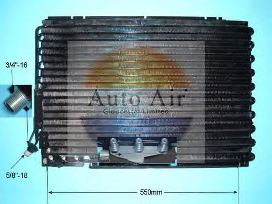 Condensator, airconditioning 16-6546