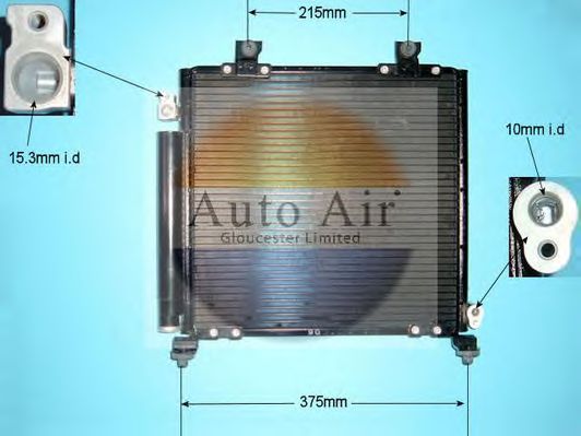 Condensator, airconditioning 16-8906