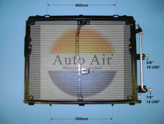 Condensator, airconditioning 16-6582