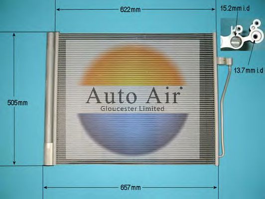 Condensator, airconditioning 16-1359A