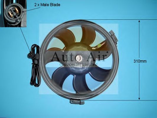 Electric Motor, radiator fan 05-1113