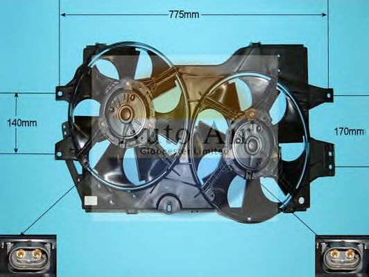 Electric Motor, radiator fan 05-1122