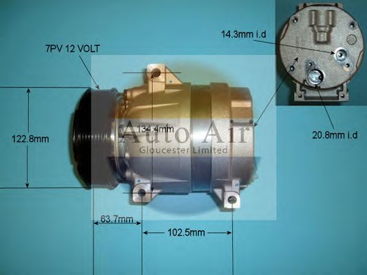 Compressor, airconditioning 14-1118