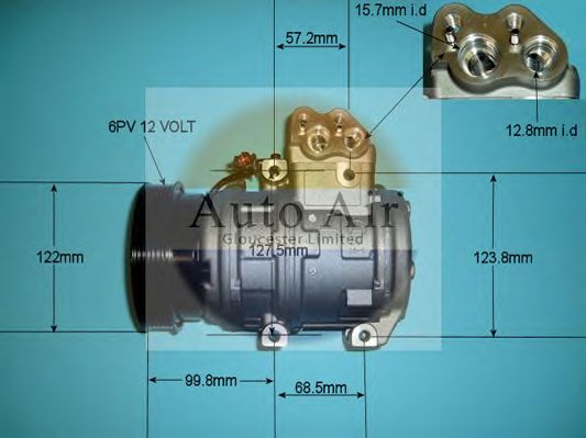 Compressor, airconditioning 14-9726