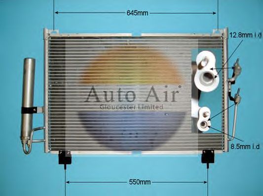 Condensator, airconditioning 16-1346