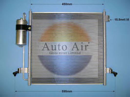 Condensator, airconditioning 16-2090