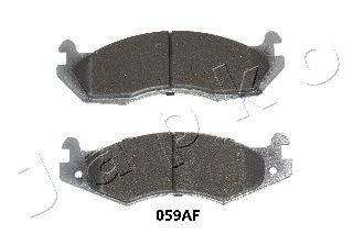 Brake Pad Set, disc brake 50059