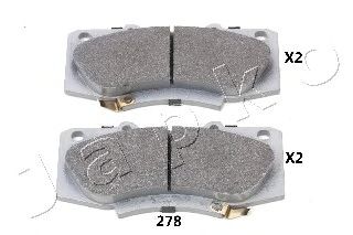 Brake Pad Set, disc brake 50278