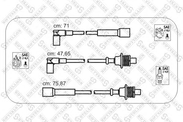 Ignition Cable Kit 10-38150-SX