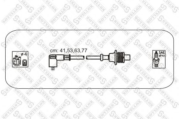 Ignition Cable Kit 10-38155-SX