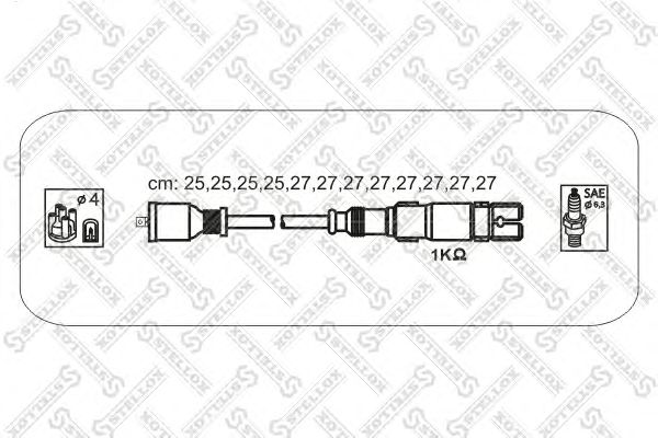 Ignition Cable Kit 10-38436-SX