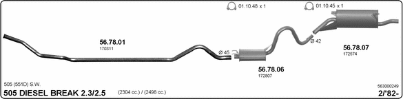 Exhaust System 563000249