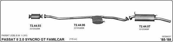 Exhaust System 587000237