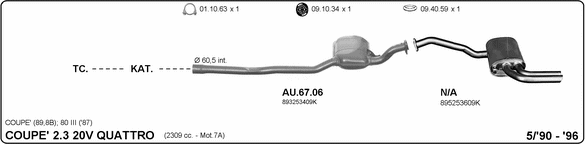 Exhaust System 504000124