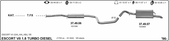 Exhaust System 525000093
