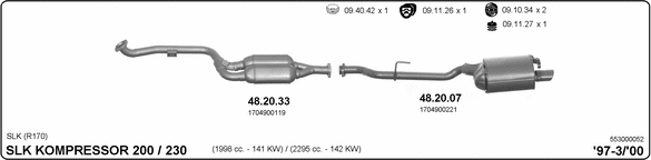 Exhaust System 553000052