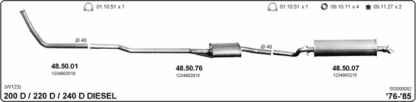 Exhaust System 553000082