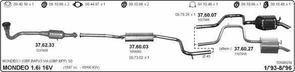 Exhaust System 525000234
