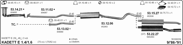 Exhaust System 561000254
