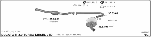 Exhaust System 524000087