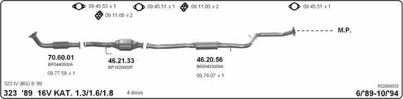 Exhaust System 552000033