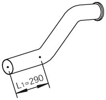 Exhaust Pipe 81293