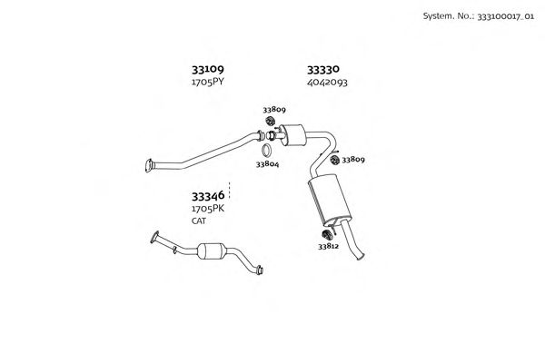 Exhaust System 333100017_01