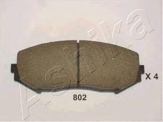 Brake Pad Set, disc brake 50-08-802