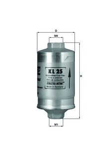 Brændstof-filter KL 25
