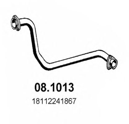 Exhaust Pipe 08.1013