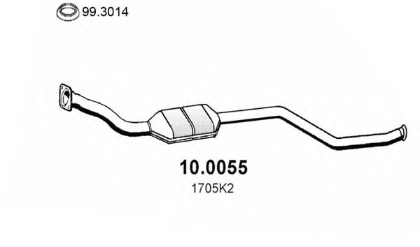 Catalytic Converter 10.0055