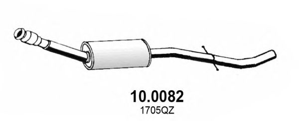 Catalytic Converter 10.0082