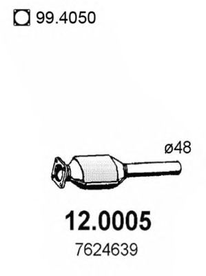 Catalytic Converter 12.0005